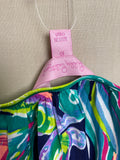 Lilly Pulitzer Open Shoulder Top, 10