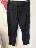 Athleta Black Cargo Trekkie 29" Inseam Pants, 12