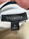 New Talbots Stripe Top, M