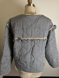 New Tankaneo Black Gingham Jacket, L