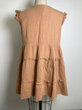 Hyfve Tan Gauze Dress, L