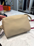 Hunter Tan Crossbody Bag, 8"x6"