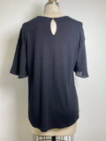 Loft Black Top, M