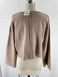 ee:some Brown Cropped Sweater, S