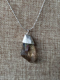 New Chico's Silver Pendant Long Necklace
