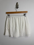 Abercrombie & Fitch White Skort Skirt, XS