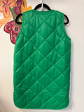 Top it Off Green Vest, M/L