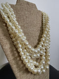 Faux Pearl Necklace