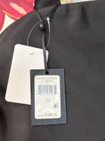 New DKNY Black Nataly Gym Bag, 17"x10" (retail $188)