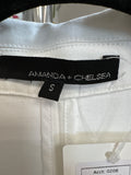 Amanda & Chelsea White Blazer Jacket, S