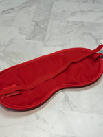 Louboutin Red Sleep Travel Eye Mask, One Size