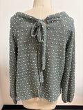 Blu Pepper Green Top, L