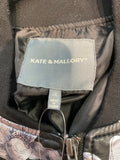 Kate & Mallory Faux Leather Black Jacket, 1X