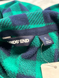 Lands End Navy/Blue Fleece Pullover, S