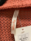 My Story Pink Sweater, S