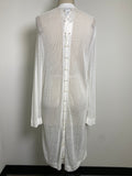 Chico's White Travelers Cardigan, L