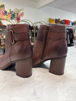 Korks Brown Leather Boots, 6.5