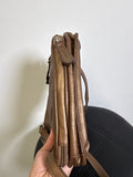 Fossil Leather Crossbody Bag, 9"x8"
