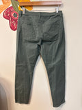 Loft Green 28.5" Inseam Jeans, 4