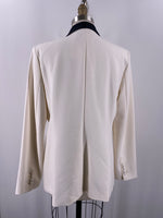 Ann Taylor Black & White Blazer Jacket, 14