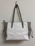 Michael Kors Gray Gilly Shoulder Bag, 18"x11"