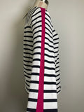 Chico's Black Stripe Top, S