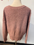So Pink Sweater, L