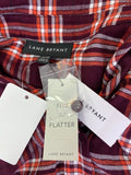 New Lane Bryant Plaid Top, 18/20 (retail $59)