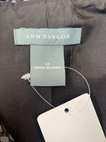 Ann Taylor Brown Jacket, 12