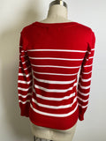 Liz Claiborne Red Lightweight Sweater, XS