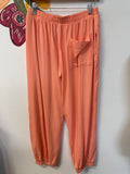 Free People Movement Pink 28" Inseam Oversized Joggers, XS