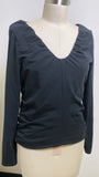 J. Crew Black Top, L