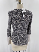 New Splendid Animal Print Top, XS