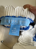 Draper James Blue Sweater, XL