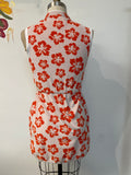 Kule Orange The Terry Dress, S (retail $198)