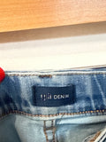 J. Jill High Rise Straight Crop 25" Inseam Jeans, 4