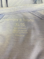 Harmony Balance Zip Front Cropped Hoodie Jacket, XL