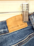 American Eagle Button Fly Mom 25" Inseam Jeans, 6 Short