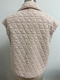 New Entro Melinda Quilted Vest, S