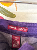 Jessica London Purple Skirt, 18