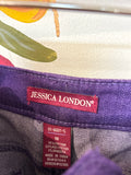 Jessica London Purple Skirt, 18