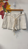 J. Crew Linen Belted Lined Shorts, 10