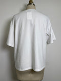Why Dress White American Flag Top, L