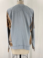 Easel Blue Top, S