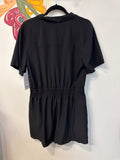 New Athleta Black Avenue Romper, M