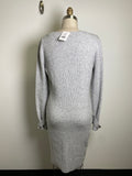 Loft Gray Sweater Dress, M