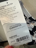 New Athleta 2pc Black Swimsuit, 34 D/DD & Small