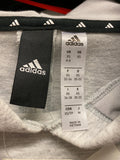 Adidas Gray Hoodie Sweatshirt, XS