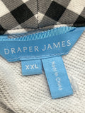 Draper James Black Gingham Tie Front Jacket, XXL