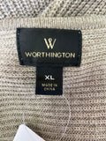 Worthington Brown Sweater, XL